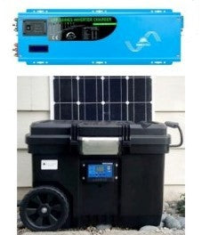 lithium 240v solar generator for well pumps