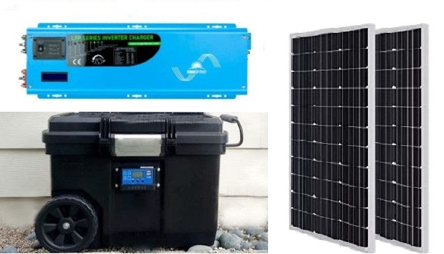 6000 watt solar power for well pump