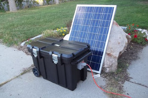 solar generator for home backup power