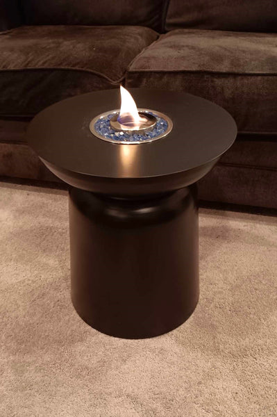 Ethanol Fire Pit Table ~ Ventless Indoor/Outdoor Fireplace