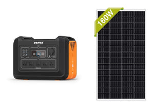 Oupes 2400w solar generator for rv