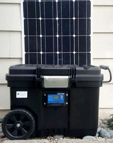 Portable Solar Generator | 2500W 100ah +160W Solar Panel - Economy